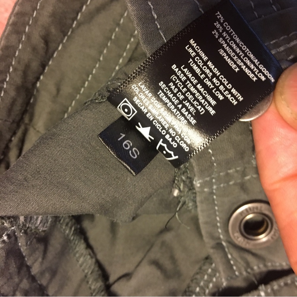 Kuhl Lightweight Cotton/Nylon Hiking Travel Pants/Capris, 4 - Picture 7 of 10